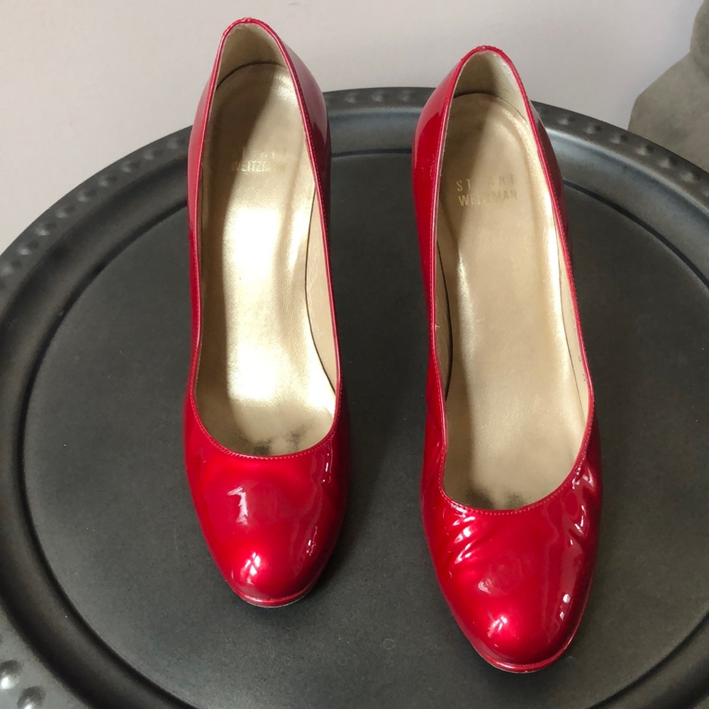 Stuart Weizmann Rich Red Heels 8M
